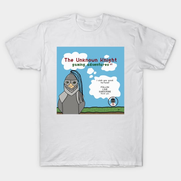 The Unknown Knight gaming adventures T-Shirt by LisaCasineau